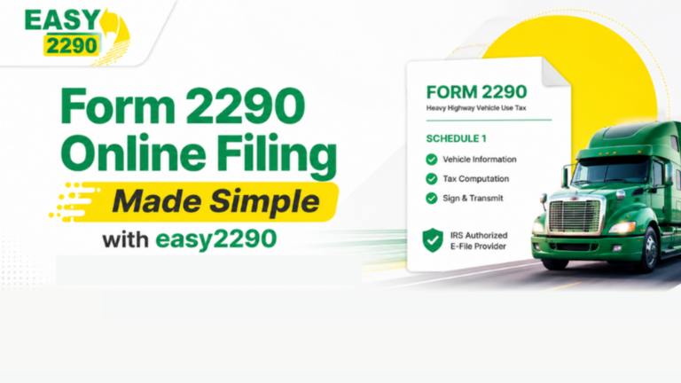 Form 2290 Online Filing Made Simple with easy2290